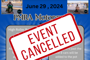 June 29 Event Canceled